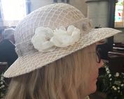 Restyle a favourite hat for a special occasion