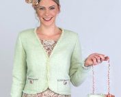 Chanel style bouclé or tweed jackets for winter warmth with style